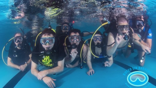 Jornada inclusiva de buceo sin barreras