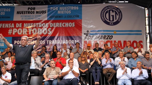 La CGT confirmó un paro general para “fines de marzo o principios de abril”