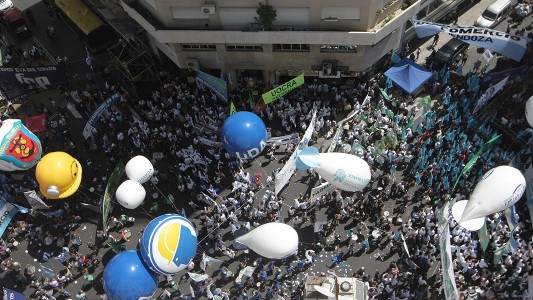 La marcha de la CGT, en fotos