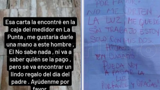 Lecturista de empresa eléctrica organizó una colecta para pagar la deuda de $33.000 de un usuario desempleado