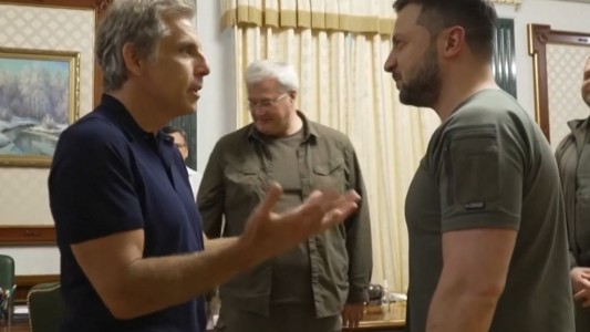 "Eres mi héroe": Ben Stiller se reunió con Volodimir Zelenski en Ucrania