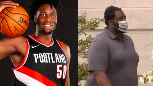 Murió un ex jugador de la NBA de 25 años que había engordado 65 kilos