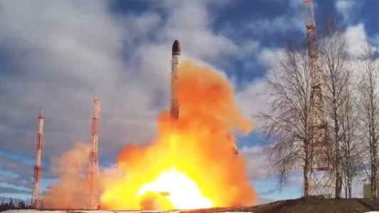 Putin anunció que Rusia contará con un misil balístico intercontinental para finales de 2022