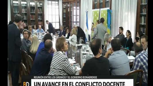 Baradel: "Todavía estamos lejos, pero es importante que se haya restablecido la negociación"