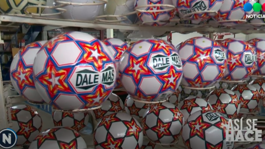 Así se hace: las pelotas de Bell Ville