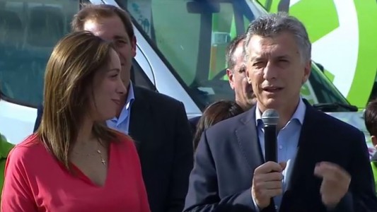 Apoyo de Macri a Vidal: "En la provincia de los machotes bravos del Conurbano, tuvo que venir una mujer para cambiar la historia"