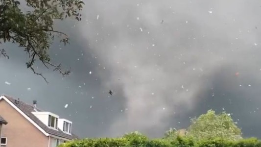 Países Bajos: un tornado deja al menos un muerto y siete heridos