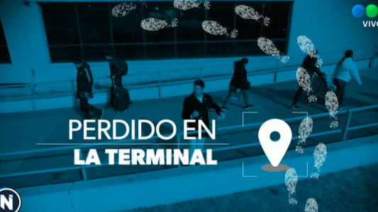 Roberto Funes Ugarte, perdido en la Terminal de micros de Retiro