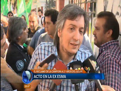 Máximo Kirchner: las diferencias entre Hebe y Estela "no son algo importante"