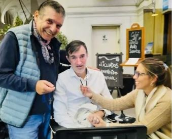 Esteban Bullrich recaudó millones para investigar el ELA y prometió encontrar una cura