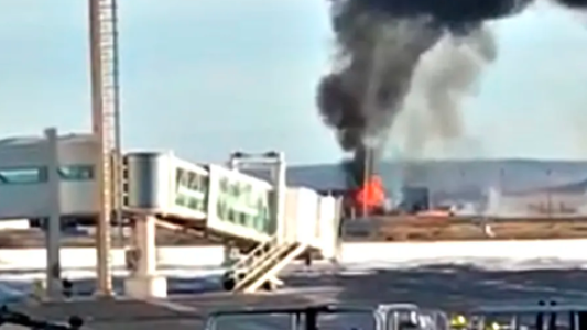 Se estrelló un avión sanitario en Río Grande: hay 4 muertos