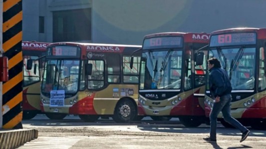 La línea 60, paralizada por una medida de fuerza contra despidos