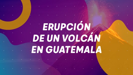 Erupción de un volcán en Guatemala #BuenFlash
