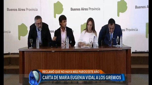 Vidal prometió una propuesta "superadora" para los docentes