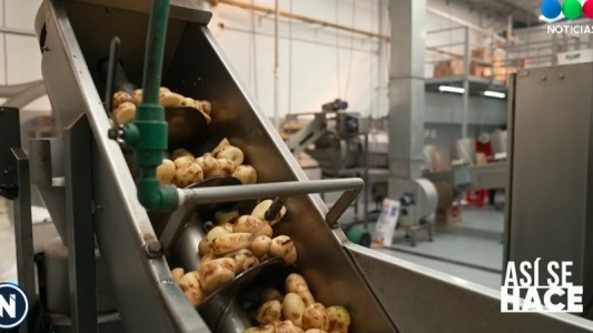 Así se hace: cómo se producen las papas fritas