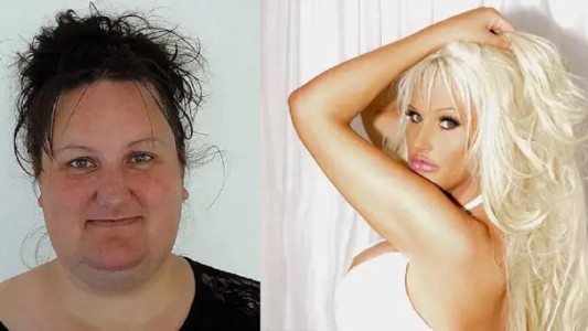 Bajó 90 kilos, se operó y ahora la confunden con Pamela Anderson: la foto de antes y después