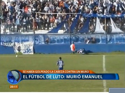 El jugador que chocó con Emanuel Ortega lamenta lo ocurrido pero dice que no actuó con "mala leche"