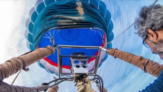 Un globo aerostático rozó una línea de alta tensión en Cafayate y dejó sin luz a los Valles Calchaquíes
