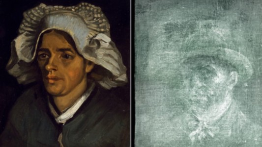 Descubrieron un autorretrato inédito de Van Gogh detrás de otro cuadro