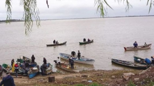Entre Ríos: intensa búsqueda de un joven que se fue a pescar y desapareció en el río Paraná
