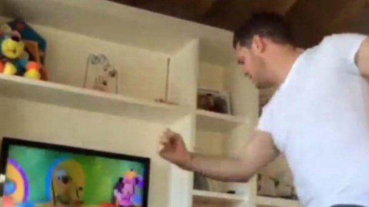 El divertido baile de Michael Bublé y Noah