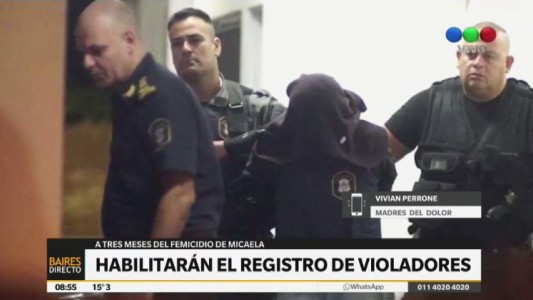 Habilitarán el registro de violadores