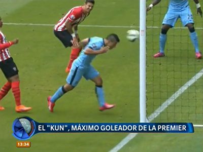 El Kun Agüero se consagró goleador de la Premier League