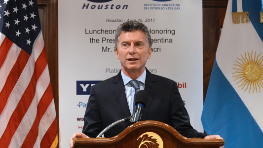 Macri en Houston: "Argentina tiene muchos sectores con enorme potencialidad"