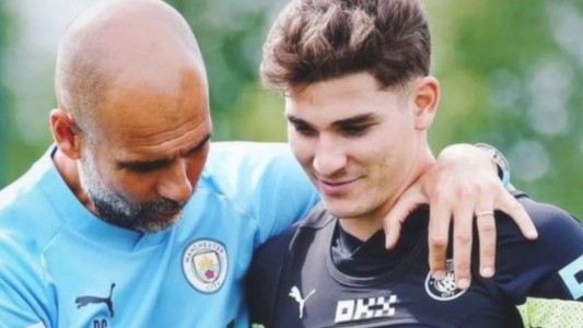 "Es fantástico y lo hemos comprobado": Guardiola sobre Julián Álvarez