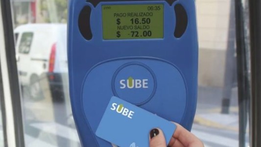 A cuánto pasó el saldo negativo en la SUBE tras el aumento del boleto en el transporte público