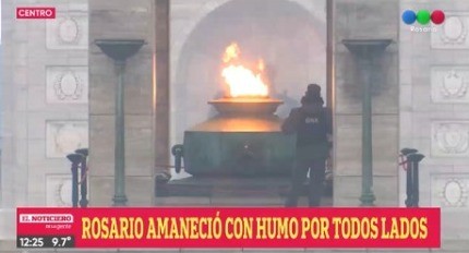 El incendio de las islas está quemando unas 15 mil hectáreas