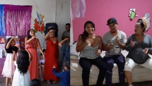 El hombre que celebró el baby shower para sus dos parejas al mismo tiempo