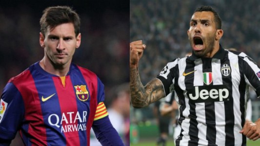 Todo listo para el gran choque entre Messi y Tevez