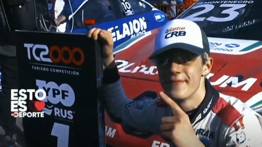 Esto es amor al deporte: Nacho Montenegro, entre la adolescencia y el automovilismo de élite