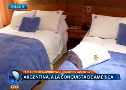 Copa América: así es el búnker de Argentina en Chile