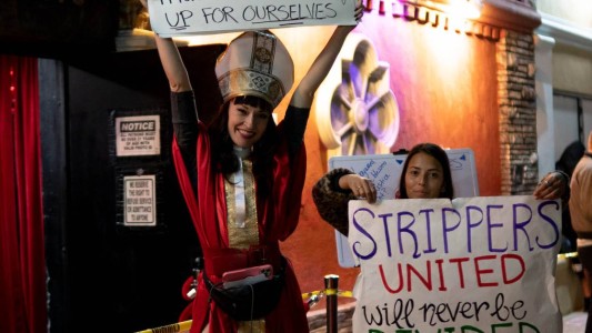 EE.UU.: "strippers" buscan sindicalizarse