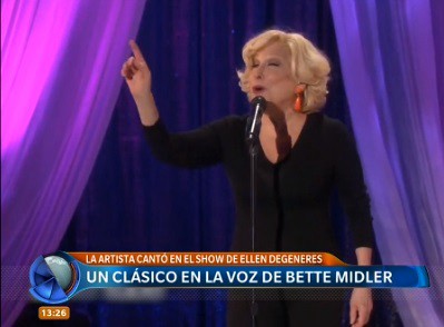Un clásico en la voz de Bette Midler