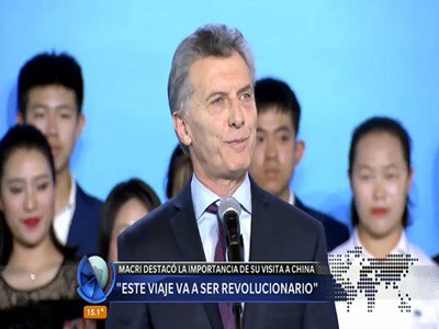 Macri en China: "Este viaje va a ser revolucionario"