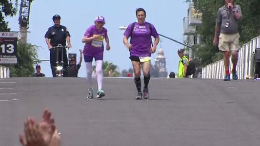 Harriette Thompson, la mujer más anciana del mundo que logra terminar una maratón