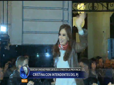 "No es Cristina o Randazzo, sino todos juntos" dijo la expresidenta