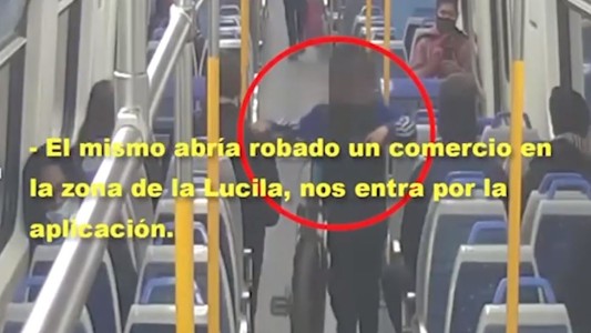 Un menor robó en La Lucila, se subió al tren para escapar y fue detenido - #REC