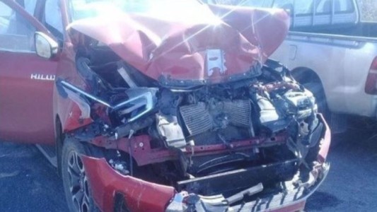 El presidente de Colón chocó en una zona rural de Santa Fe