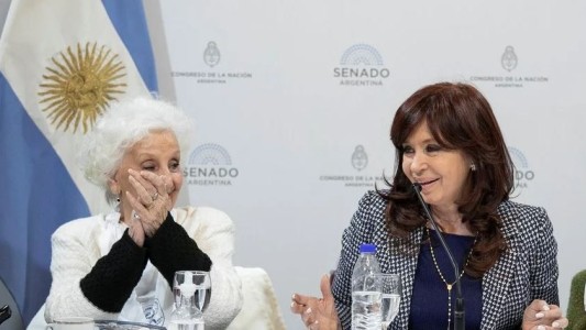 Estela de Carlotto, tras su reunión con Cristina: "No vamos a permitir que la condenen"
