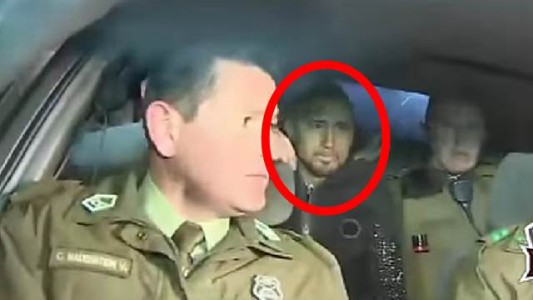 Arturo Vidal se resistió al arresto: “Espósame, pero te vas a cagar a todo Chile”