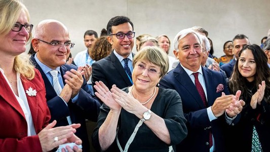 Bachelet se despidió ovacionada del cargo de alta comisionada de la ONU para los DDHH