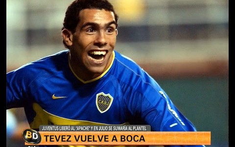 Tévez vuelve a Boca