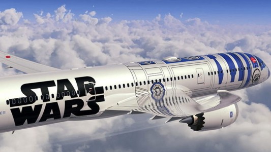 Así es el avión de Star Wars