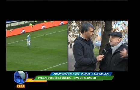 Pagani enciende la polémica: pide que Messi vaya al banco