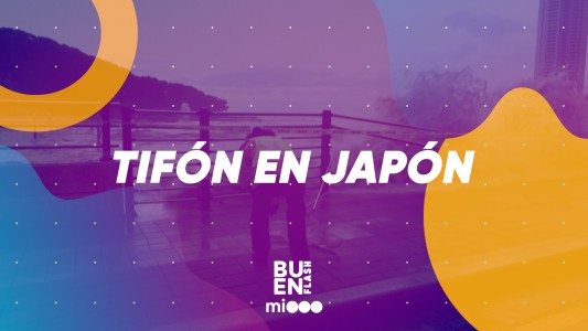#BuenFlash Tifón en Japón