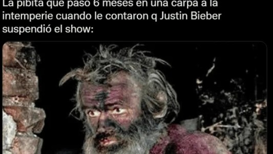 Los memes por la cancelación del show de Justin Bieber en Argentina